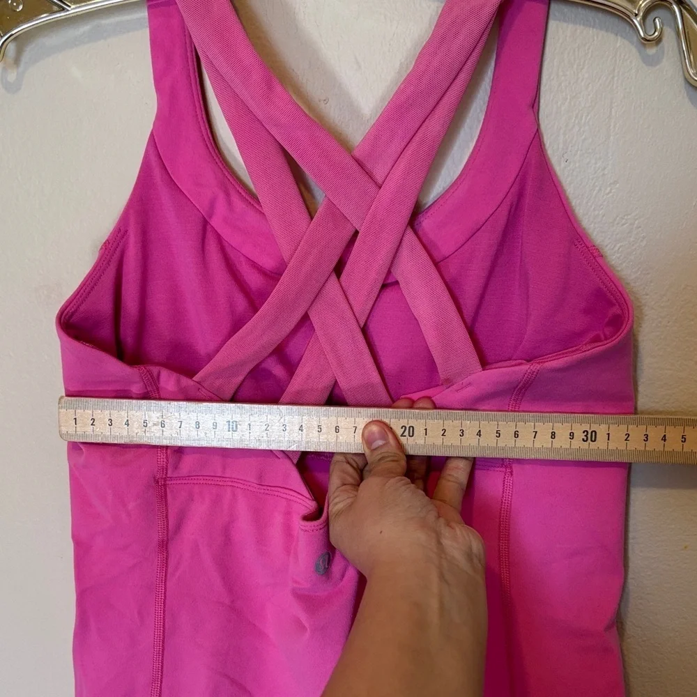 Lululemon Athletica Pink Tank Top